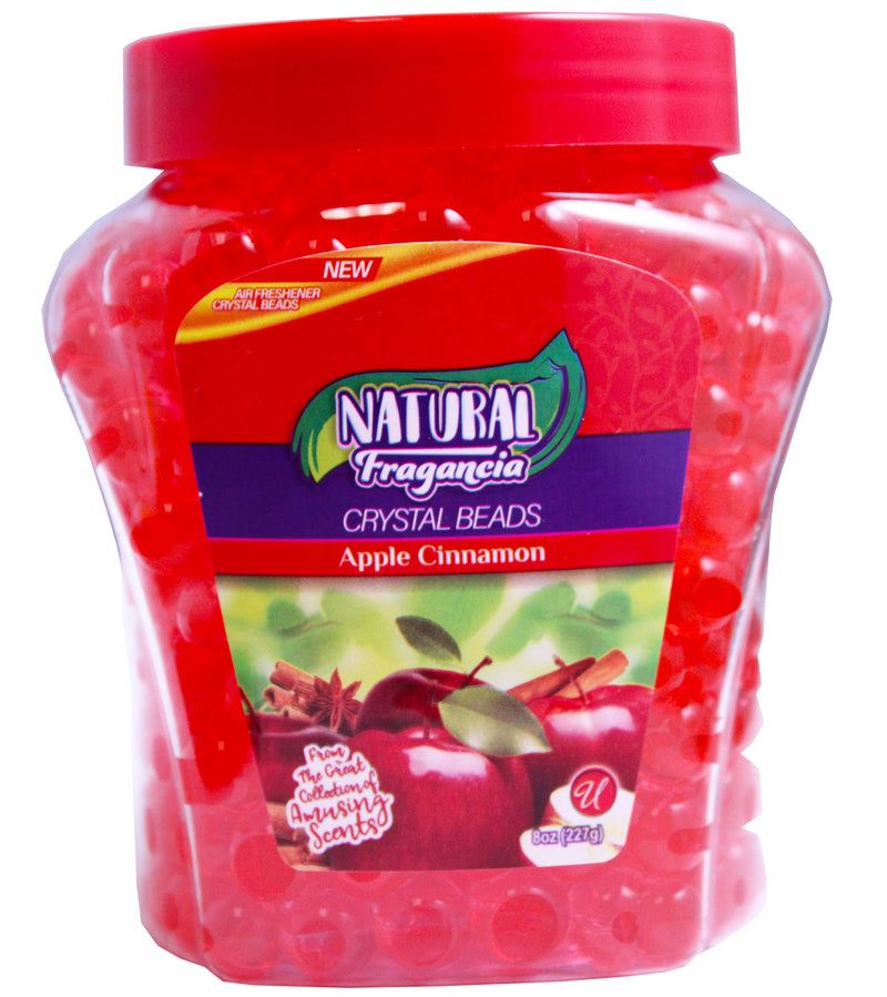8oz CRYSTAL AIR FRESHENER BEAD APPLE & CINNAMON
