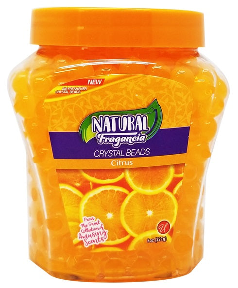 8oz CRYSTAL AIR FRESHENER BEAD CITRUS