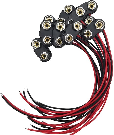 5pk 9V WIRING HARNESS w/CONNECTOR
