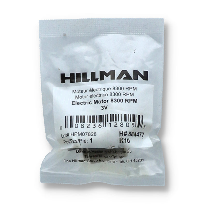 HILLMAN ELECTRIC MOTOR 8300 RPM 1.5-3.0V