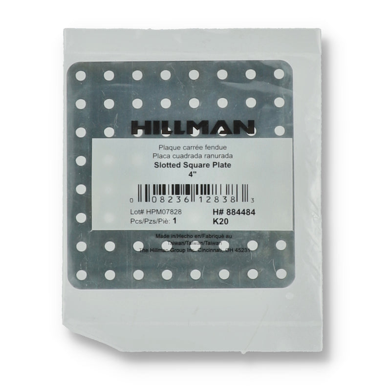 HILLMAN 64 HOLE 4'' SQUARE PLATE