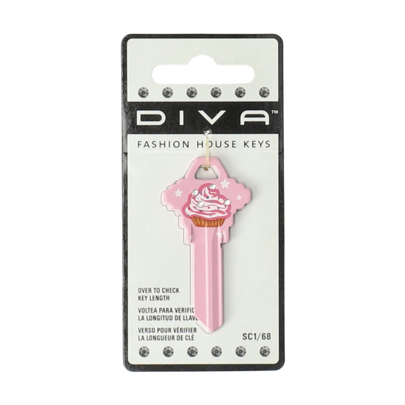 HILLMAN DIVA CUPCAKE KEY BLANK 68-SC1