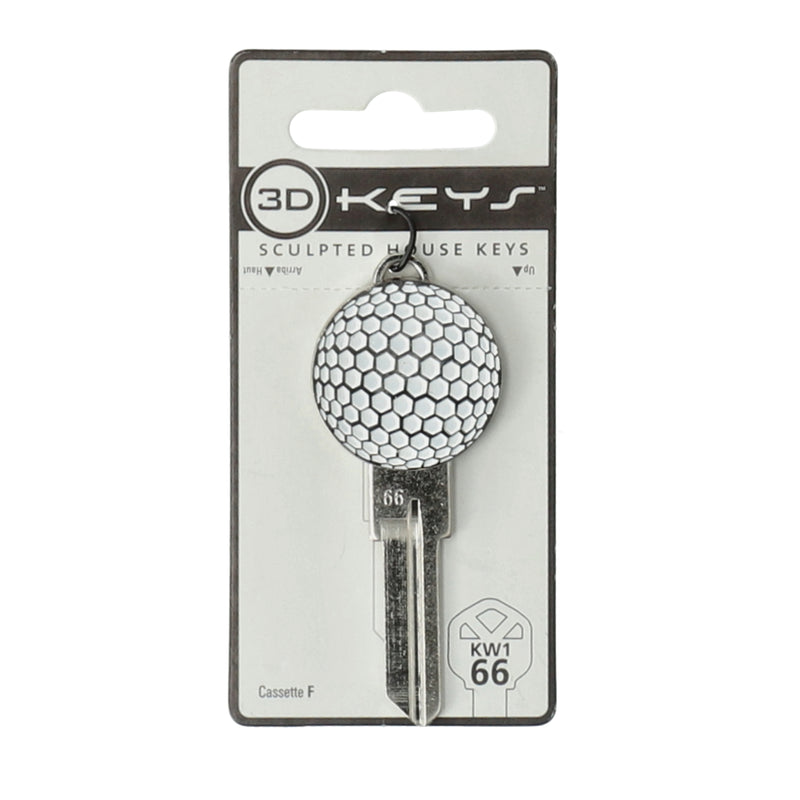 HILLMAN 3D GOLF BALL KEY BLANK 66-KW189937H