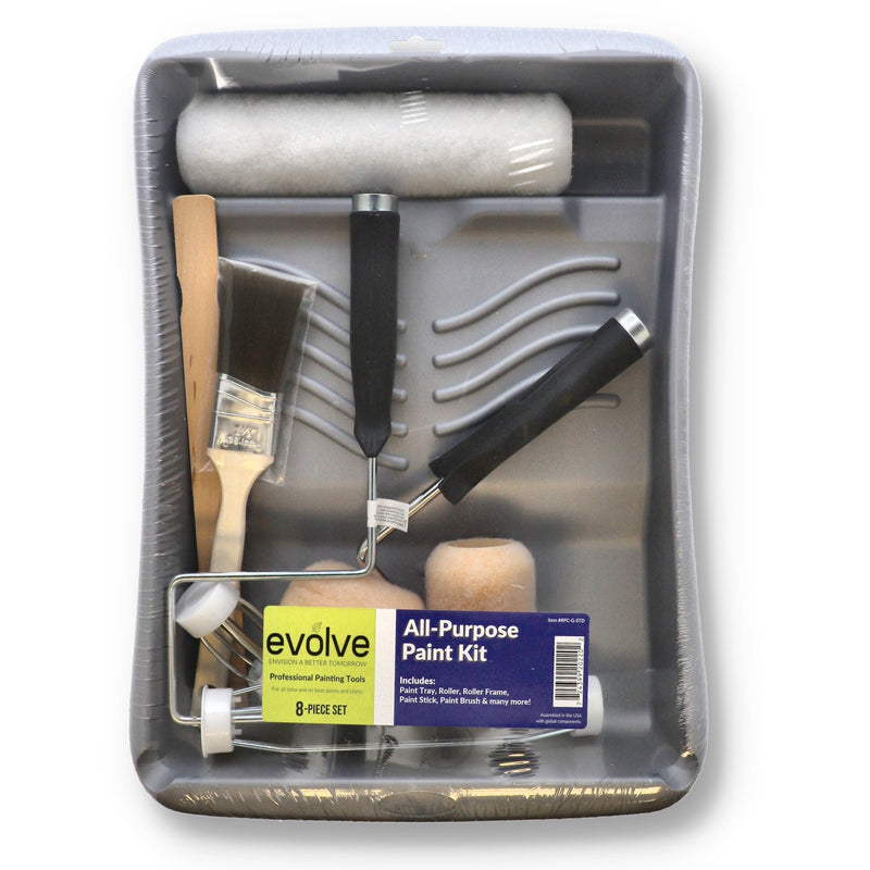 EVOLVE 8pc ALL PURPOSE PAINT TRAY SET