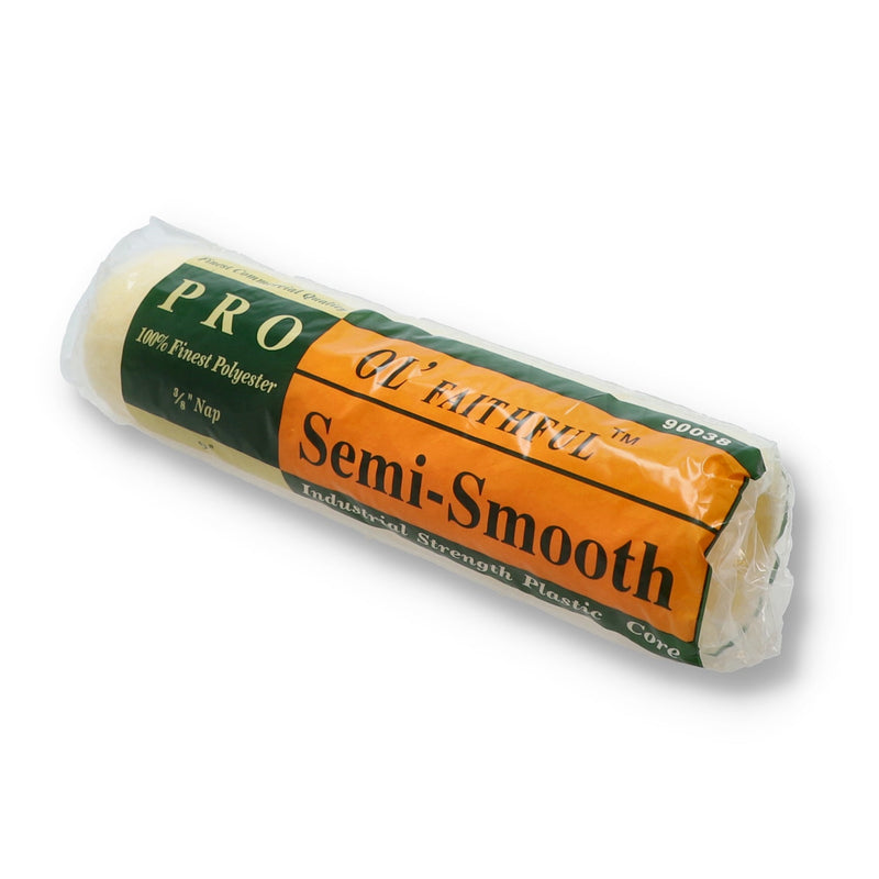 9'' PRO ROLLER COV 3/8'' NAP SEMI-SMOOTH