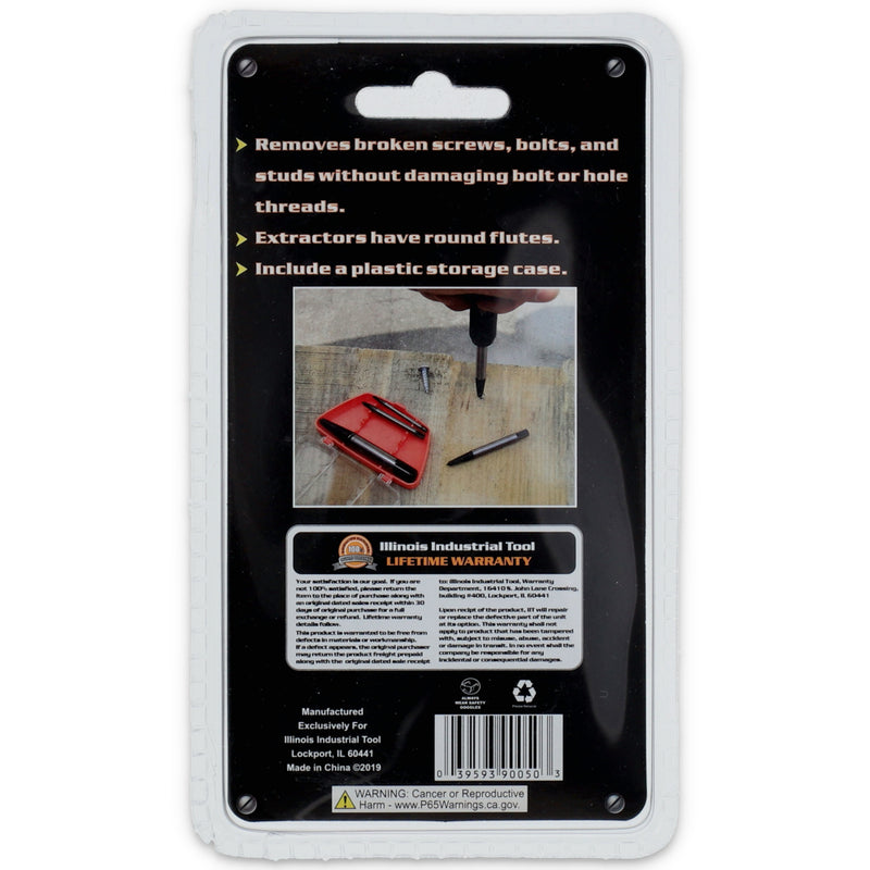 IIT 5pc SCREW EXTRACTOR