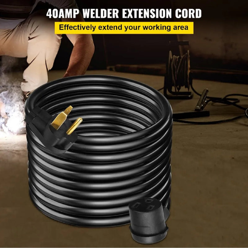 VEVOR 50' 40A 8/3 250V EXTENSION CORD WITH NEMA 6-50 ENDS