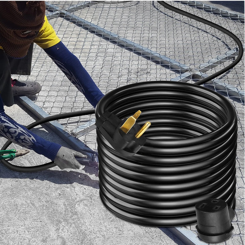 VEVOR 50' 40A 8/3 250V EXTENSION CORD WITH NEMA 6-50 ENDS