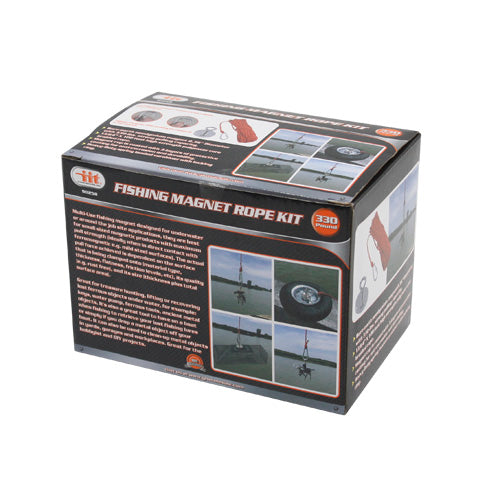 90258-IIT 330LB FISHING MAGNET WITH ROPE