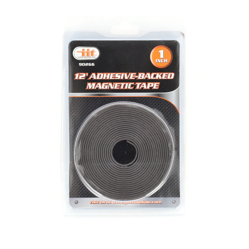 IIT 12' X 1'' ADHESIVE-BACKED MAGNETIC TAPE 