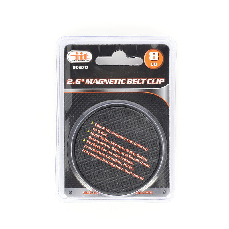IIT 8LB 2.6'' ROUND MAGNETIC BELT CLIP