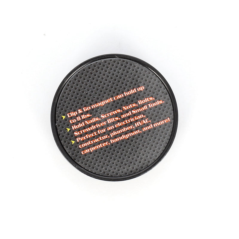 IIT 8LB 2.6'' ROUND MAGNETIC BELT CLIP