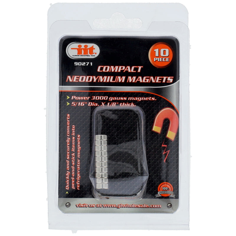 IIT 10pc TINY NEODYMIUM MAGNETS