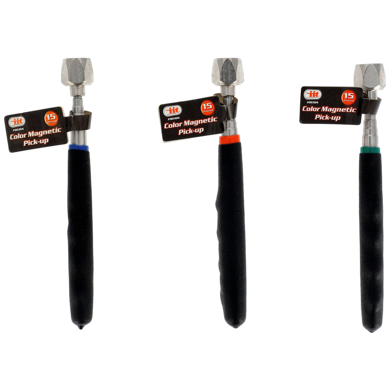 IIT 15# TELESCOPIC MAGNETIC PICK-UP ASSORTED COLORS