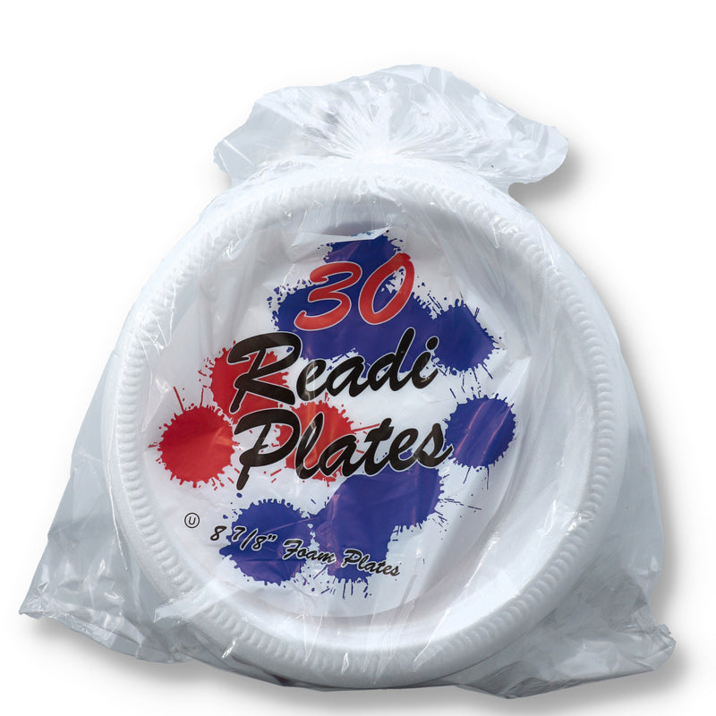 30ct 8 7/8'' READI FOAM PLATES #9044