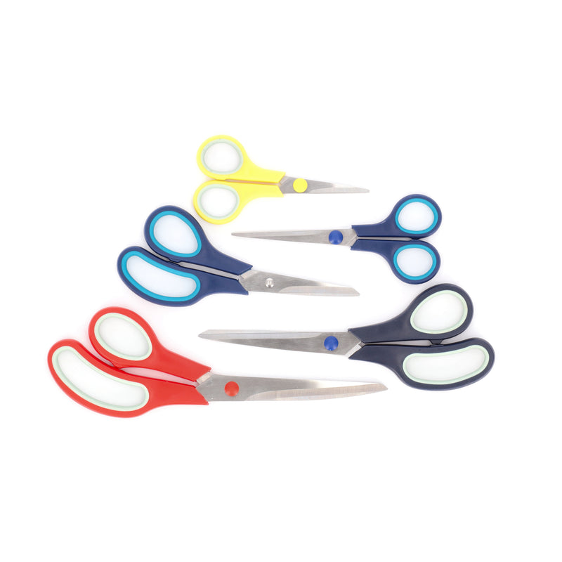 IIT 5pc COMFORT GRIP SCISSORS