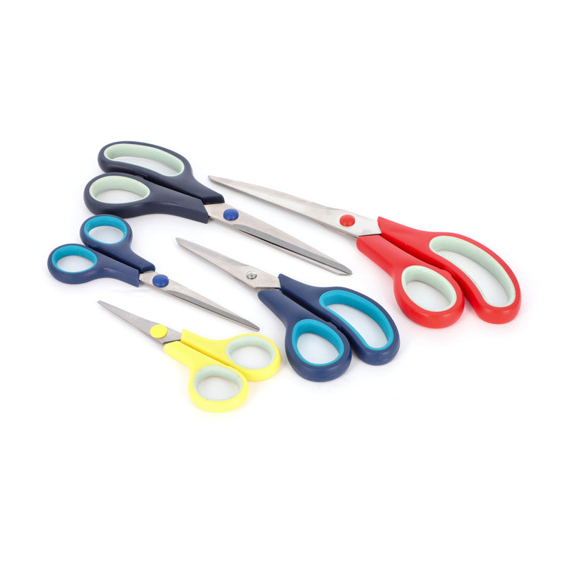 IIT 5pc COMFORT GRIP SCISSORS