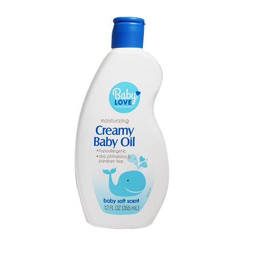 BABY LOVE CREAMY BABY OIL 12OZ
