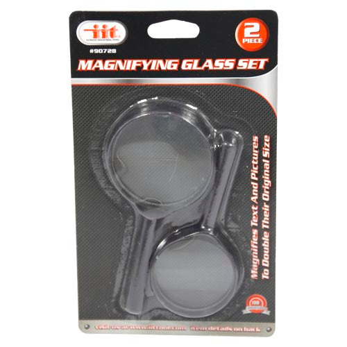 IIT 2pc MAGNIFYING GLASS SET