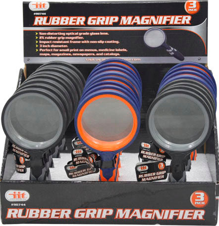 IIT 3'' RUBBER GRIP MAGNIFIER