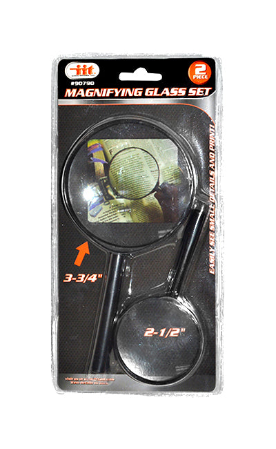 IIT 2pc MAGNIFY GLASS 90 & 60MM