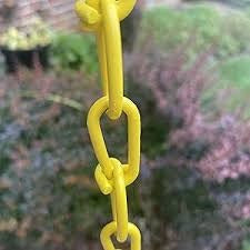 EVERBILT 175' #2/0 DOUBLE LOOP ZINC CHAIN YELLOW COATED 255 WLL