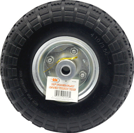 IIT 10'' NO-FLAT TIRE w/KNOB TREAD