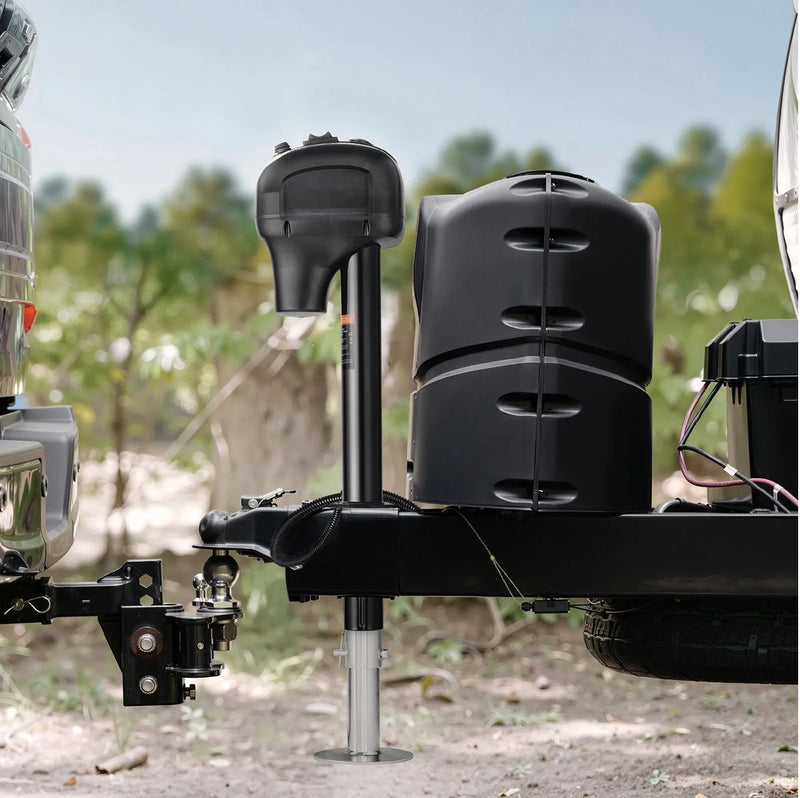 VEVOR 5T ELECTRIC-HYDRAULIC JACK WITH IMPACT WRENCH, INFLATOR & LED LIGHT