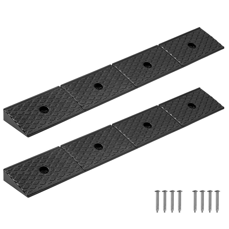 VEVOR RUBBER CURB RAMP 2.6'' RISE 48x16'' 33,000LB CAPACITY