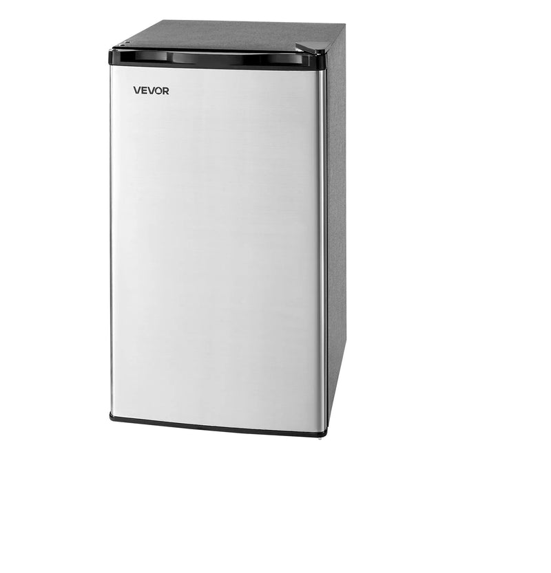 VEVOR BLACK 6 CAN MINI FRIDGE

Vevor Mini Fridge, 4 Liter/6 Can Small Refrigerator for Beverage Skincare & Cosmetic, AC/DC Cooler & Warmer, Mute Portable Tiny Fridge for Bedroom Office Dorm Desk Car Travel, ETL Certified, Black
