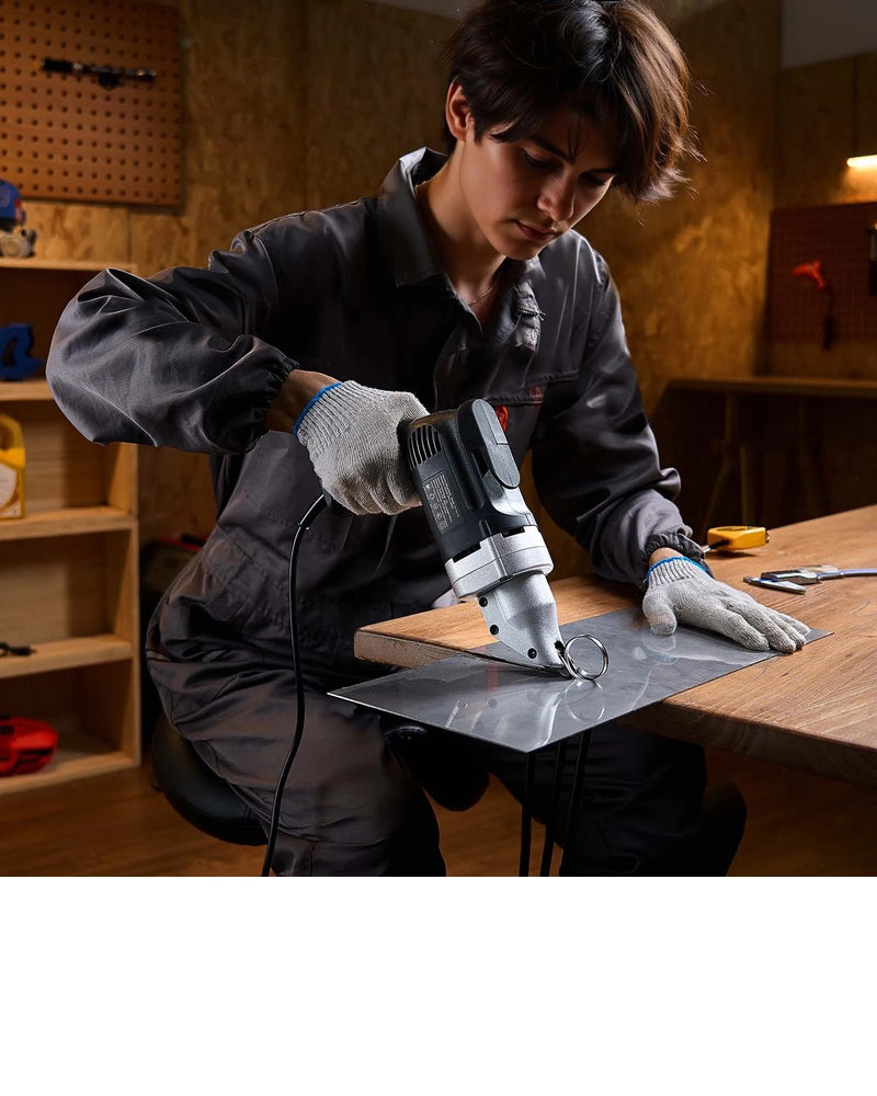 VEVOR METAL SHEAR-CUTTER DRILL ATTACHMENT 360Â° PIVOTING HEAD