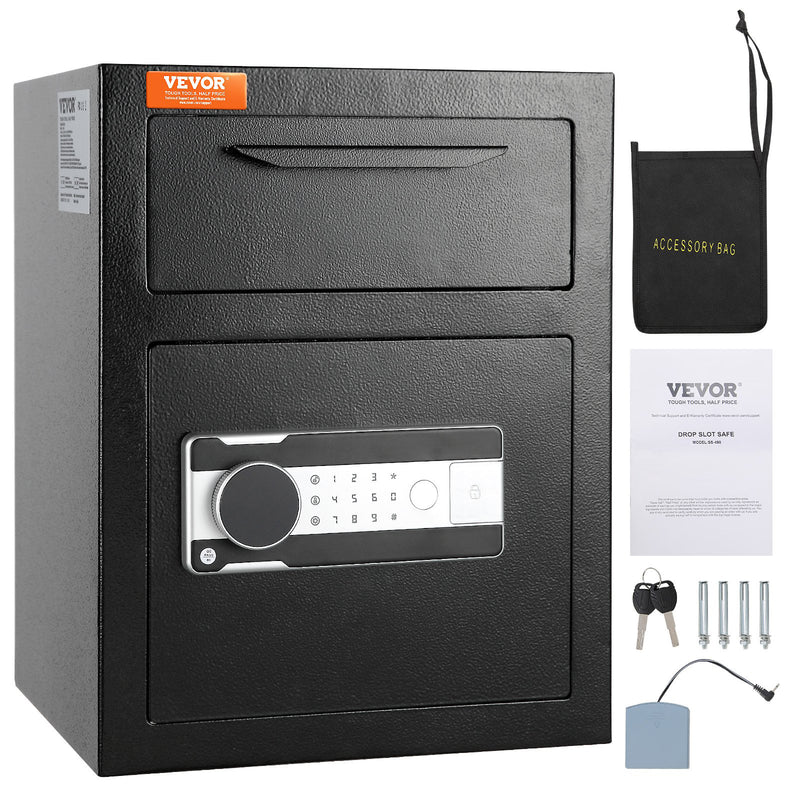 VEVOR 1.7CUFT DIGITAL STEEL DEPOSITORY SAFE