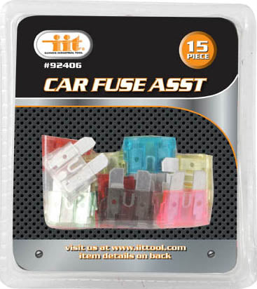 IIT 15 PC CAR FUSE ASSORTMENT