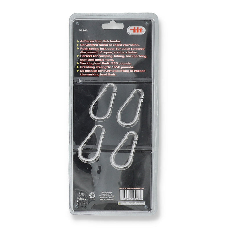 IIT 4pc 3/8'' SNAP LINK SET