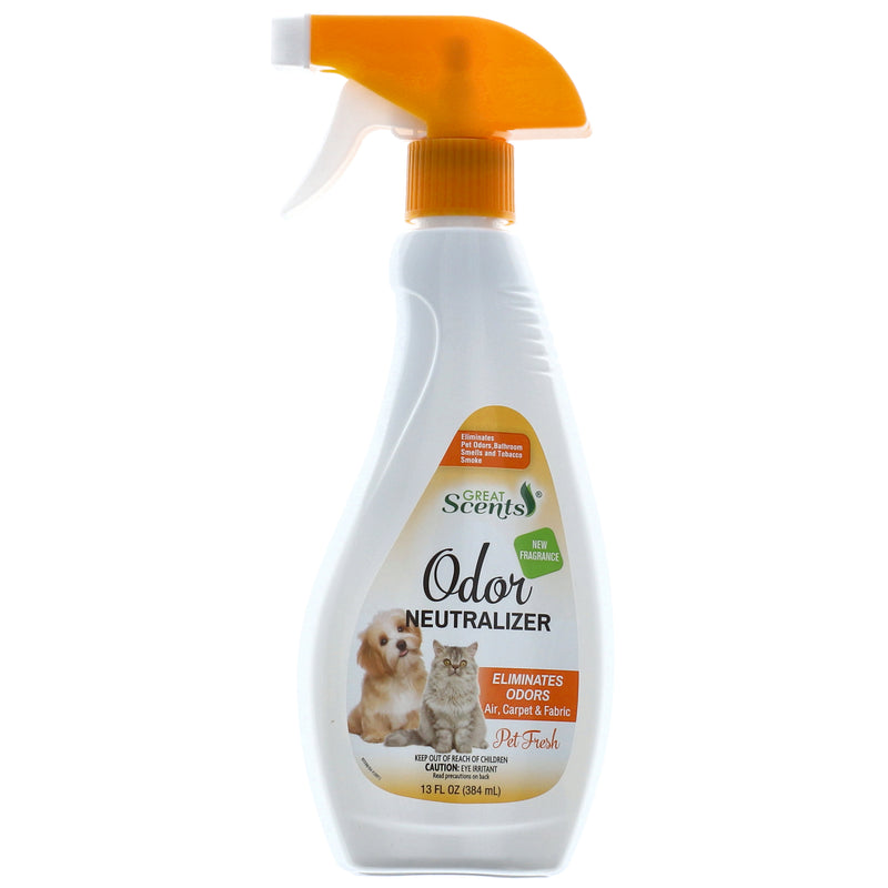 GREAT SCENTS 13OZ PET FRESH ODOR NEUTRALIZER TRIGGER SPRAY