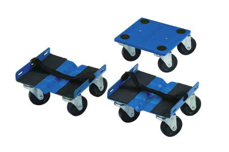 SHEPHERD 3PK SNOWMOBILE MOVING DOLLY SET 990LB CAPACITY