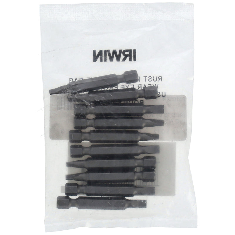 IRWIN 10PK 2'' POWER BIT 4-5 SLOTTED (NO ADVERTISING AMAZON-INTERNET SALES)