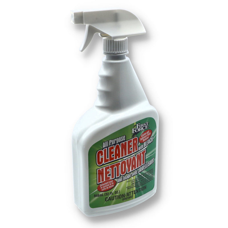 FIRST FORCE 32OZ ALL PURPOSE TRIGGER CLEANER WITH BLEACH