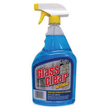 32oz BLUE GLASS CLEANER w/AMMONIA TRIGGER SPRAY