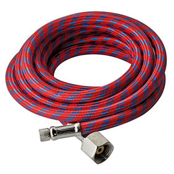 PREVAL 30' NYLON BRAIDED AIRBRUSH AIR HOSE 1/8'' ID