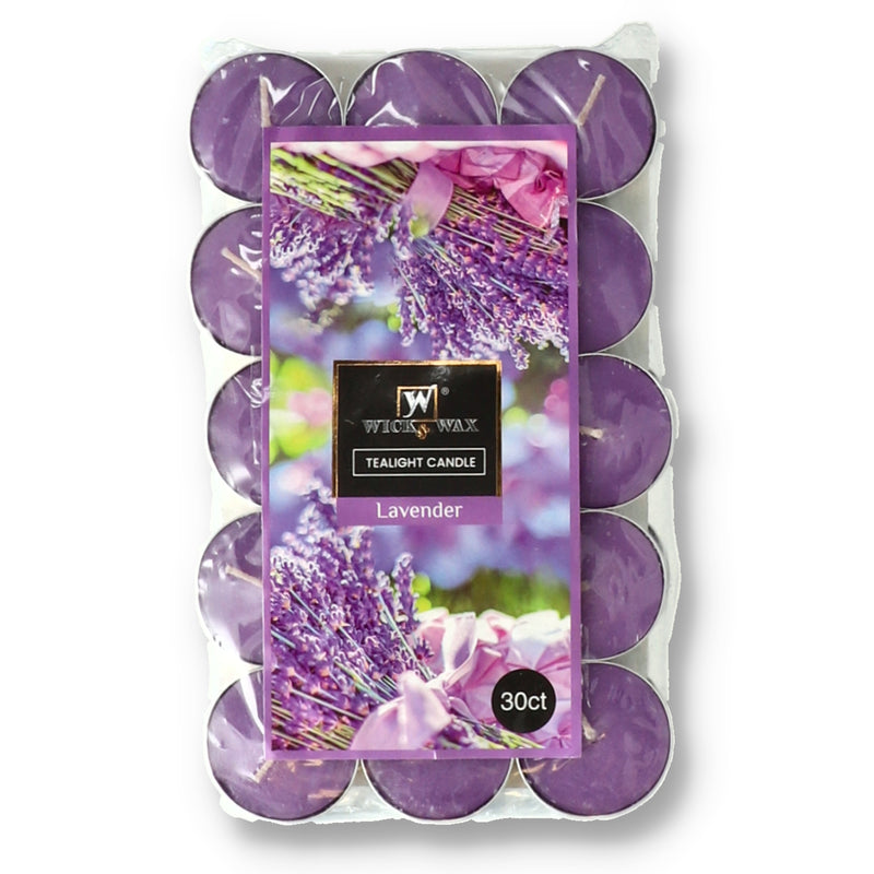 30ct TEALIGHT CANDLE LAVENDER