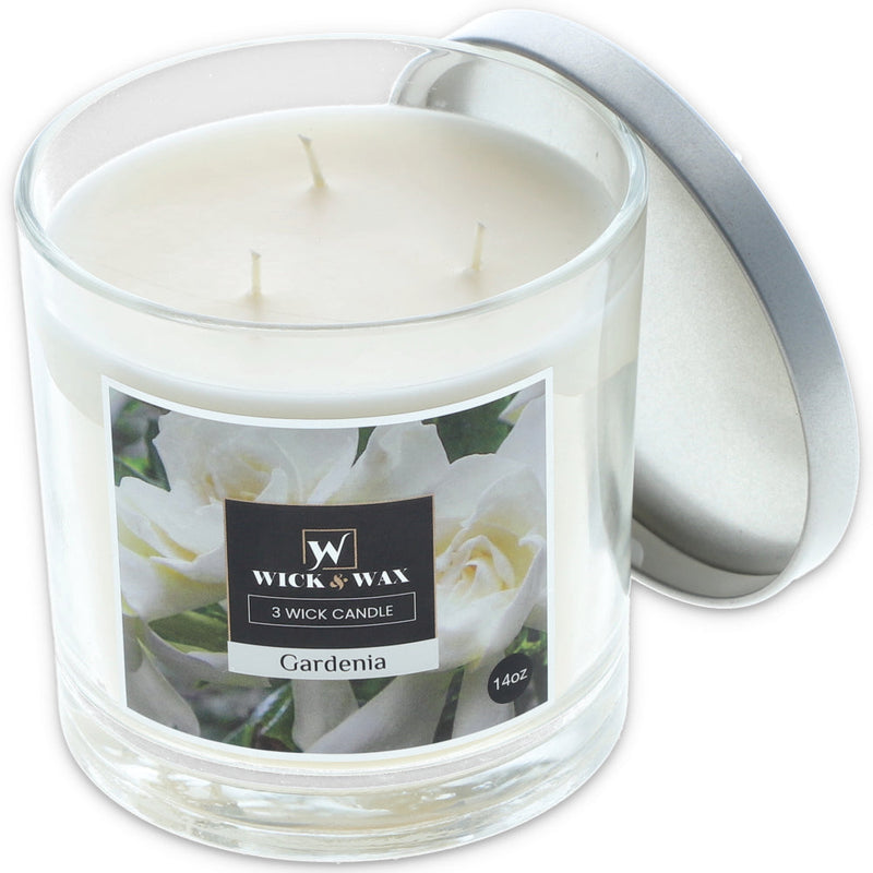 14oz 3-WICK JAR CANDLE VANILLA
