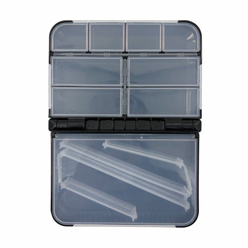 IIT 10 COMPARTMENT NO LATCH PLASTIC ORGANIZER 5x4x1-1/2''