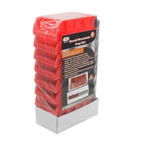 IIT 8pc SMALL STACKABLE TRAY