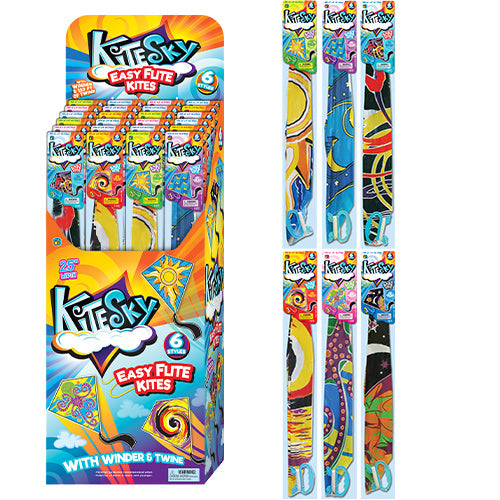 25'' EASY FLY KITE WITH WINDER & STRING