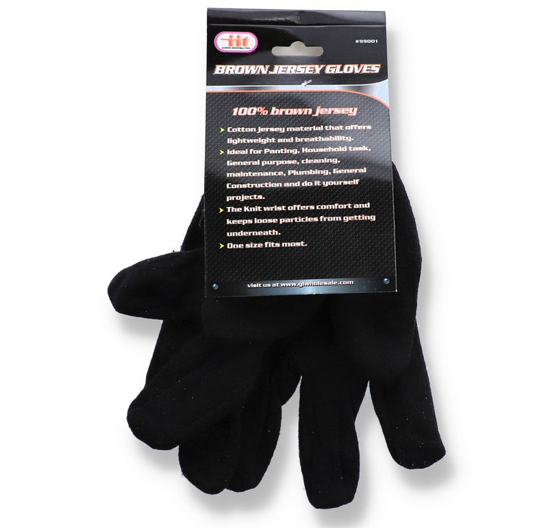 IIT BROWN JERSEY GLOVES