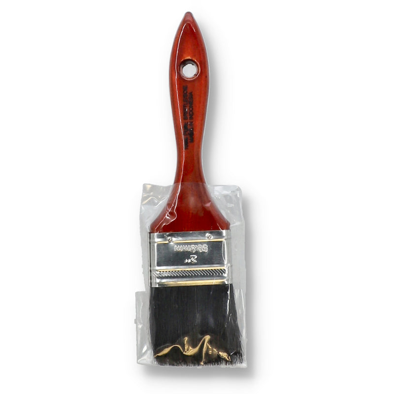 RUBBERSET 2'' WOOD HANDLE PAINT BRUSH 100% PURE BRISTLES