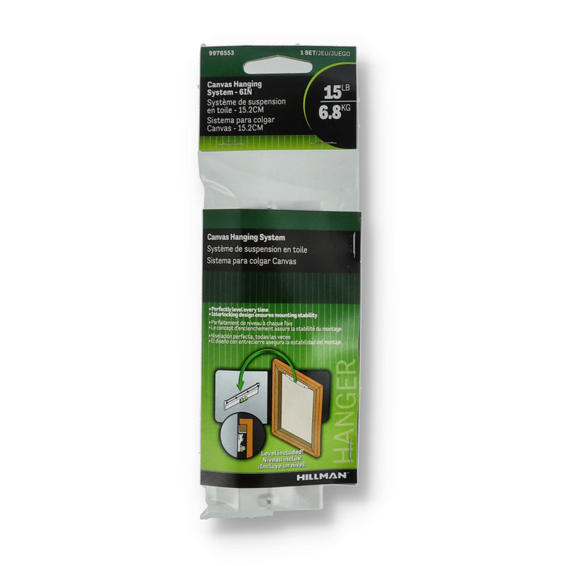 HILLMAN 6'' 15LB CANVAS HANGING SYSTEM