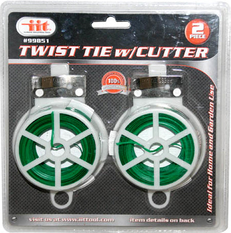 IIT 2pc TWIST TIES WITH CUTTER