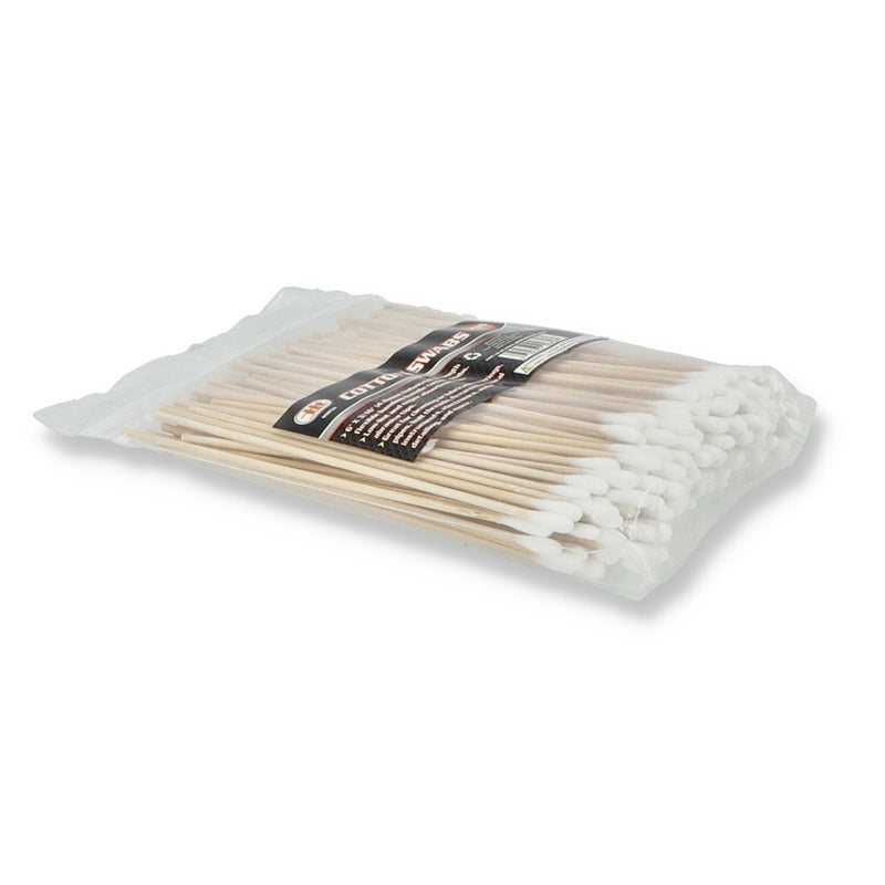 IIT 200pc 6'' COTTON SWAB BAMBOO HANDLE